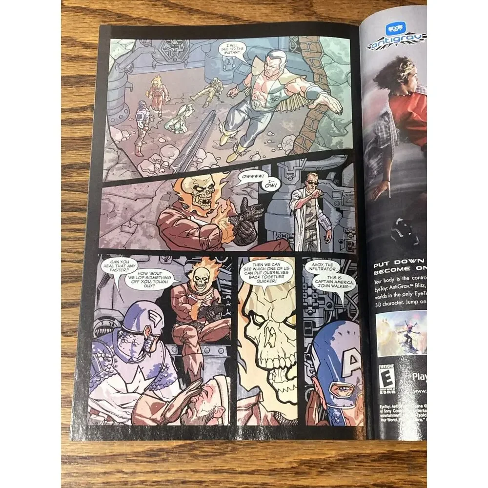 The New Invaders #6 with Wolverine! 2005 Marvel Comic